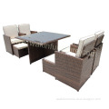 Outdoor Dining Cube Set